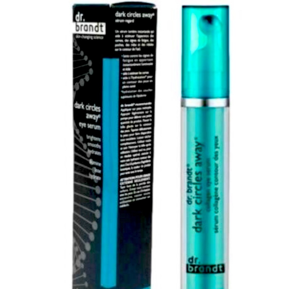 Dr. Brandt Dark Circles Away EYE Serum .5oz Full Size-NIB